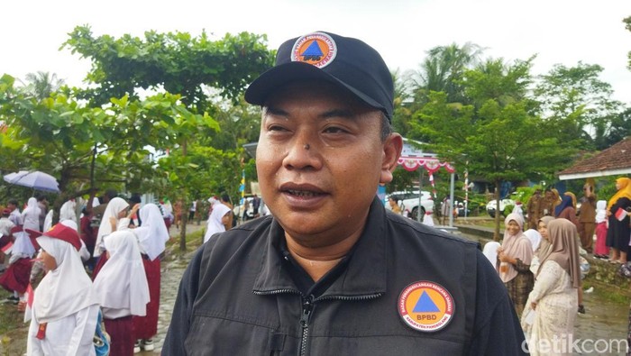 Kepala BPBD Pandeglang Riza Ahmad Kurniawan (Aris/detikcom)