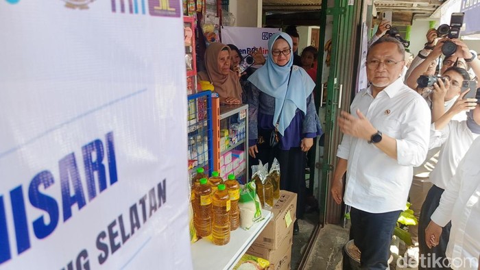 Menko Pangan Zulkifli Hasan melakukan kunjungan ke Provinsi Lampung