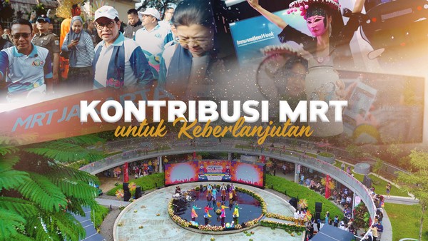 MRT Jakarta Meriahkan Pencanangan HUT Ke-498 dengan Inovasi Berkelanjutan!