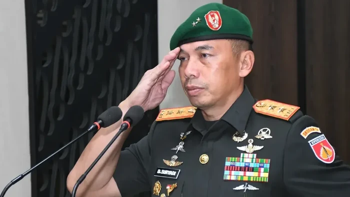Panglima TNI Jenderal TNI Agus Subiyanto menunjuk Mayjen Deddy Suryadi sebagai Panglima Kodam (Pangdam) Jayakarta. Mayjen Deddy sebelumnya menjabat Pangdam IV/Diponegoro. (dok IG Kodam Diponegoro)
