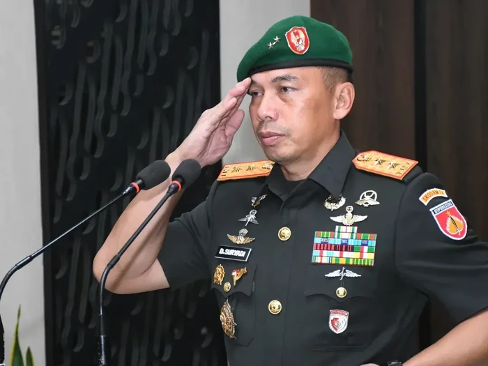 Panglima TNI Jenderal TNI Agus Subiyanto menunjuk Mayjen Deddy Suryadi sebagai Panglima Kodam (Pangdam) Jayakarta. Mayjen Deddy sebelumnya menjabat Pangdam IV/Diponegoro. (dok IG Kodam Diponegoro)