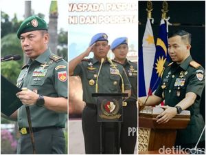 Wajah Baru Danpaspampres hingga Pangdam Jaya yang Ditunjuk Panglima TNI