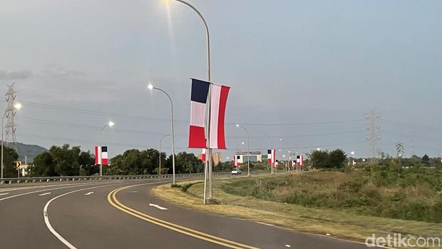 Penampakan Bandara YIA jelang kunjungan Presiden Prancis Emanuel Macron dan Presiden Prabowo ke Borobudur, Magelang. Foto diunggah Rabu (28/5/2025).