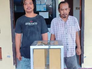 Dua Sekawan Dibekuk Polisi gegara Bobol Kotak Amal Masjid di Mataram