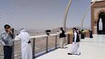 Potret Masjidil Haram dari Gedung Tertinggi di Arab Saudi