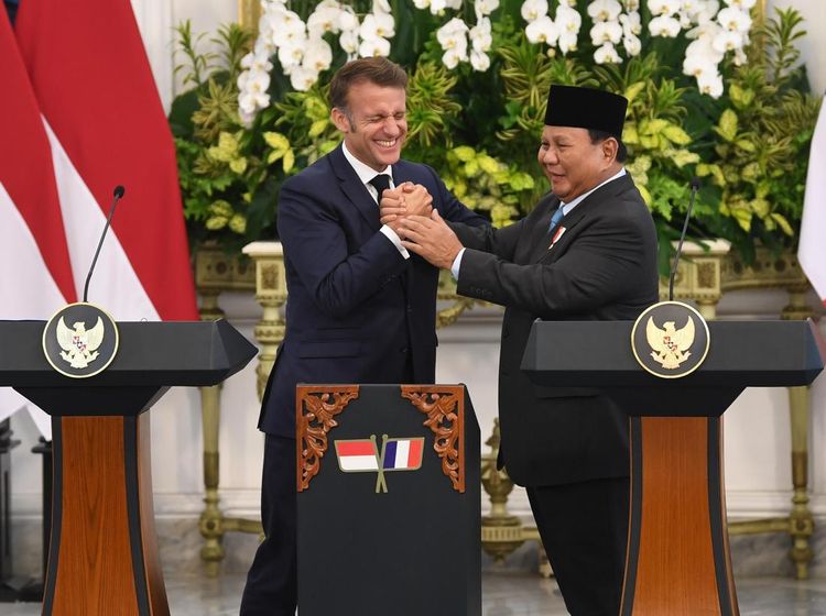 Prabowo & Macron Salam Komando, RI-Prancis Banjir Kerja Sama