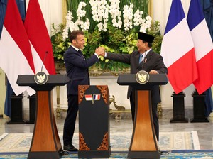 Prabowo & Macron Bertemu, RI-Prancis Teken 27 Kerja Sama Rp 178 Triliun