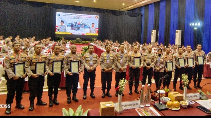 Rakernis Fungsi Samapta Polda Jatim Tahun 2025 yang digelar di Kota Batu