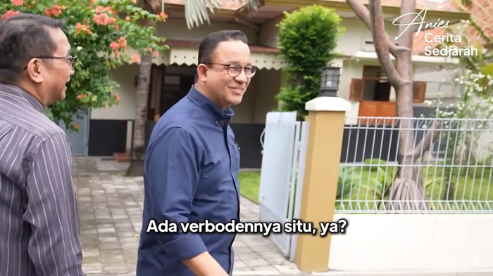Rumah kakek Anies Baswedan di Yogyakarta/Tangkapan layar/YouTube Anies Baswedan Rumah kakek Anies Baswedan di Yogyakarta
