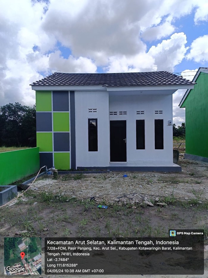 Rumah dengan harga murah di Arut Selatan, Kalimantan Tengah
