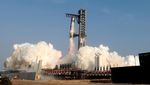 Starship Kembali ke Langit, SpaceX Uji Roket Generasi Baru
