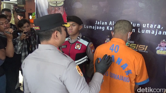 TikToker yang bacok warga gegara ajakan balap liarnya ditolak.