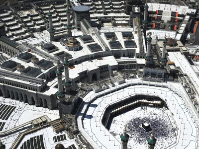 Langit Masjidil Haram Bebas dari Crane, Pertama Kali dalam 15 Tahun