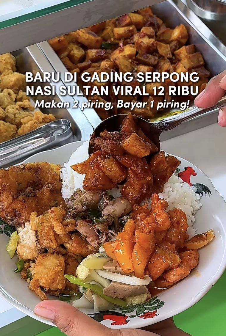 5 Nasi Aneka Lauk Murah di Gading Serpong, Mulai Rp 12 Ribu!