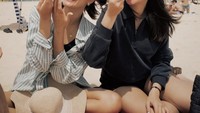 Pernah tinggal di Australia, membuat Amanda Rawles punya banyak teman di sana. Ia seringkali bepergian hanya untuk mencari kuliner enak di sekitarnya. Foto: Instagram/amamdarawles
