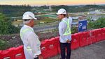 Gaya Gibran Blusukan Cek Proyek Istana Wapres-Tol IKN