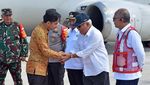 Gaya Gibran Blusukan Cek Proyek Istana Wapres-Tol IKN