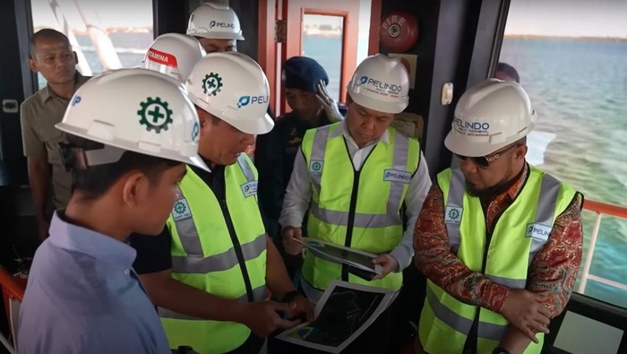 Gibran Tinjau Pelabuhan Pulau Baai, Minta Pengerukan Dipercepat.