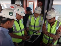 Gibran Tinjau Pelabuhan Pulau Baai, Minta Pengerukan Dipercepat