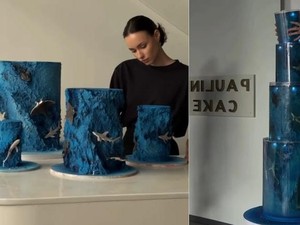 Keren! Baker Ini Bikin Kue 4 Tingkat Tema Seaworld