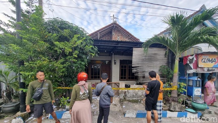 Lokasi ledakan petasan di Ponorogo