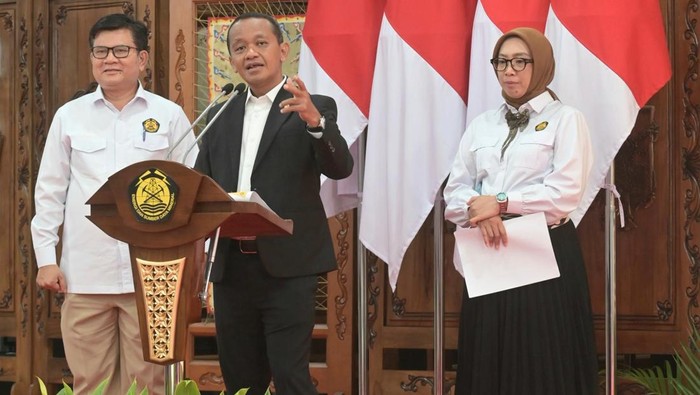 Menteri Energi dan Sumber Daya Mineral (ESDM) Bahlil Lahadalia