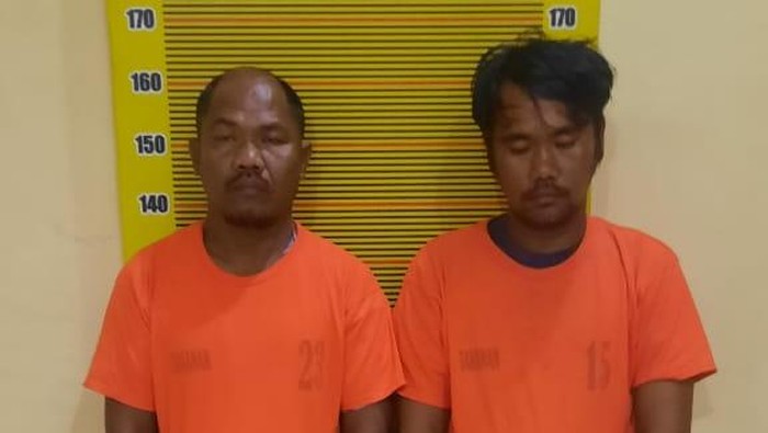 Polda Sumut menangkap 2 tersangka terkait kasus sabu di dalam kuburan Tanjung Balai.