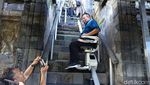 Potret Stairlift di Candi Borobudur saat Lawatan Macron