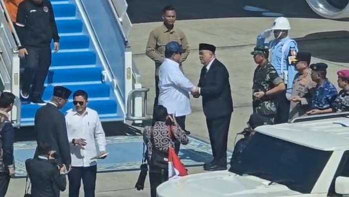 Presiden Prabowo dan rombongan saat tiba di YIA, Kamis (29/5/2025)