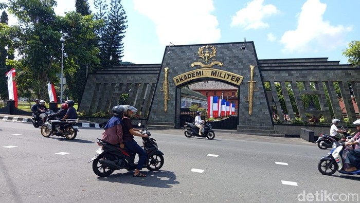 Suasana Akmil Magelang jelang kedatangan Presiden Macron dan Prabowo, Kamis (29/5/2025).