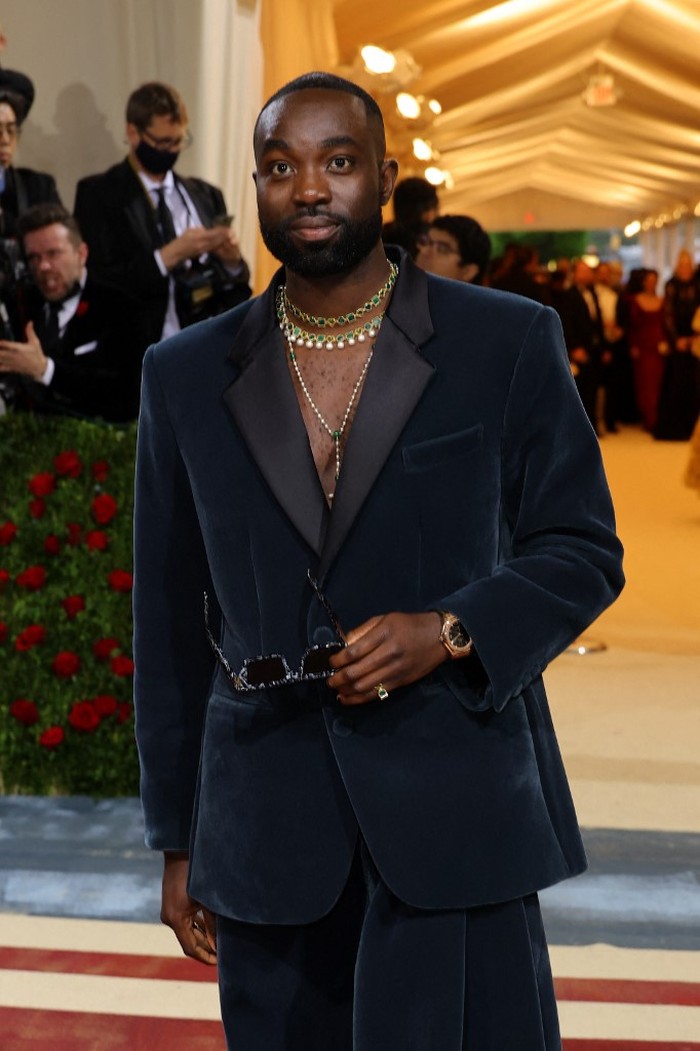 NEW YORK, NEW YORK - MAY 02: Paapa Essiedu attends The 2022 Met Gala Celebrating 