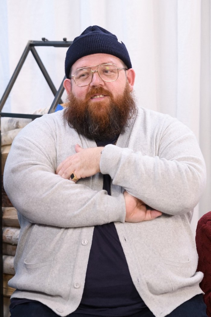 PARK CITY, UT - JANUARY 27: Nick Frost attends the Vulture Spot during Sundance Film Festival on January 27, 2019 in Park City, Utah.   Daniel Boczarski/Getty Images for New York Magazine/AFP (Photo by Daniel Boczarski / GETTY IMAGES NORTH AMERICA / Getty Images via AFP)
