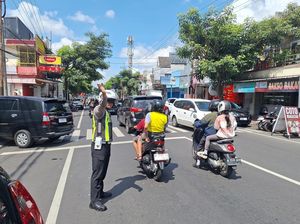 Kondisi Arus Lalin di Kota Batu Saat Libur Panjang Akhir Pekan Sore Ini