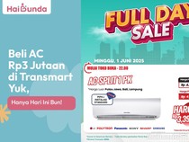 Video Transmart Full Day Sale Balik Lagi! AC Split 1 PK Diskon 1 Jutaan