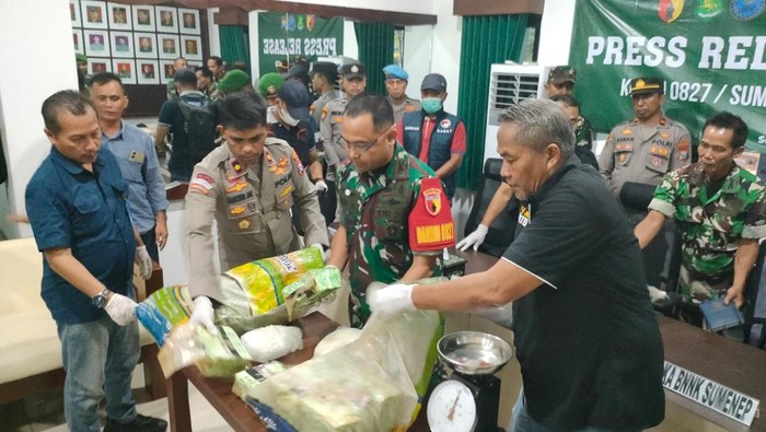 Dandim Sumenep bersama BNN dan Polres