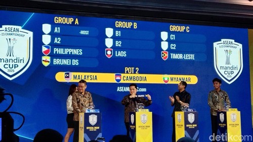 Drawing Piala AFF U-23 Championship dilaksanakan pada Jumat (30/5/2025) di Hotel Movenpick, Jimbaran, Badung.