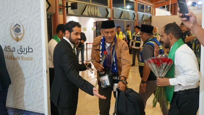 Jemaah haji 2025 menggunakan program Makkah Route, hasil kerja sama Imigrasi RI dan Saudi (dok. ist)