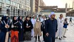 Potret Jemaah Aida Tourindo Ziarah Sekitar Masjid Nabawi