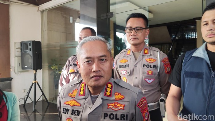 Kapolresta Sleman Kombes Edy Setyanto Erning Wibowo saat ditemui di kantornya, Mapolresta Sleman, Jumat (30/5/2025).