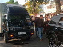 Duerr! 5 Mobil Kecelakaan Beruntun di Jalan Veteran Klaten