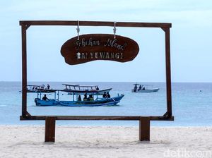 Pesona Laut Biru Pasir Putih Pulau Tabuhan