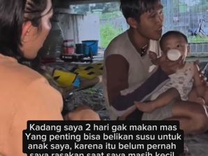 Cerita Sedih Ayah dan Bayinya yang Terpaksa Tinggal di Kolong Jembatan