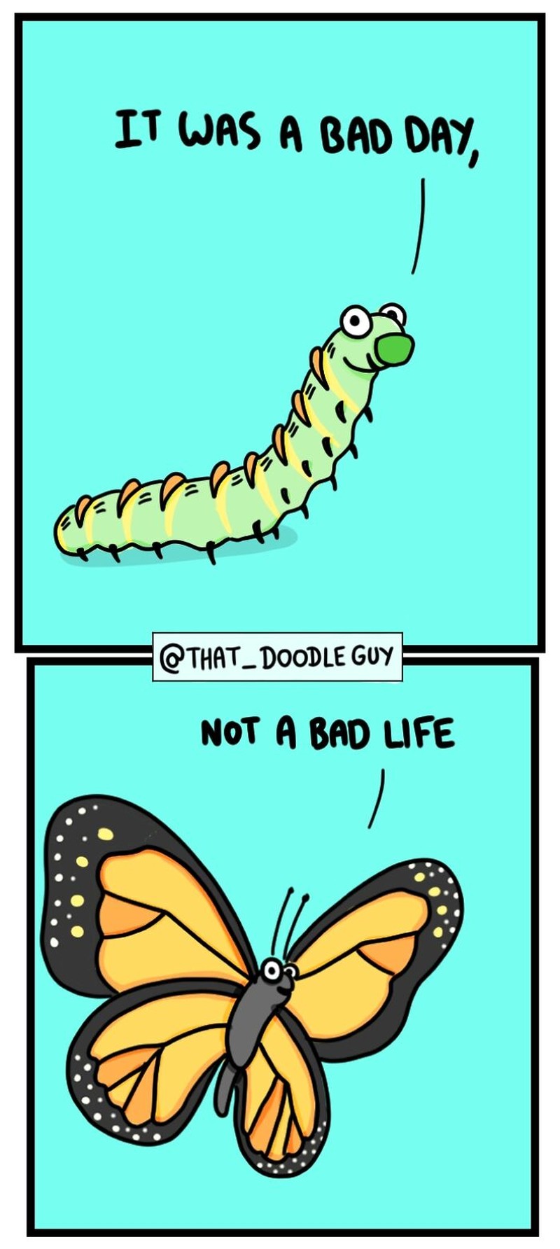 Untuk kalian yang sedang banyak pikiran, semoga sederet komik lucu ini bisa membuat harimu lebih berwarna.