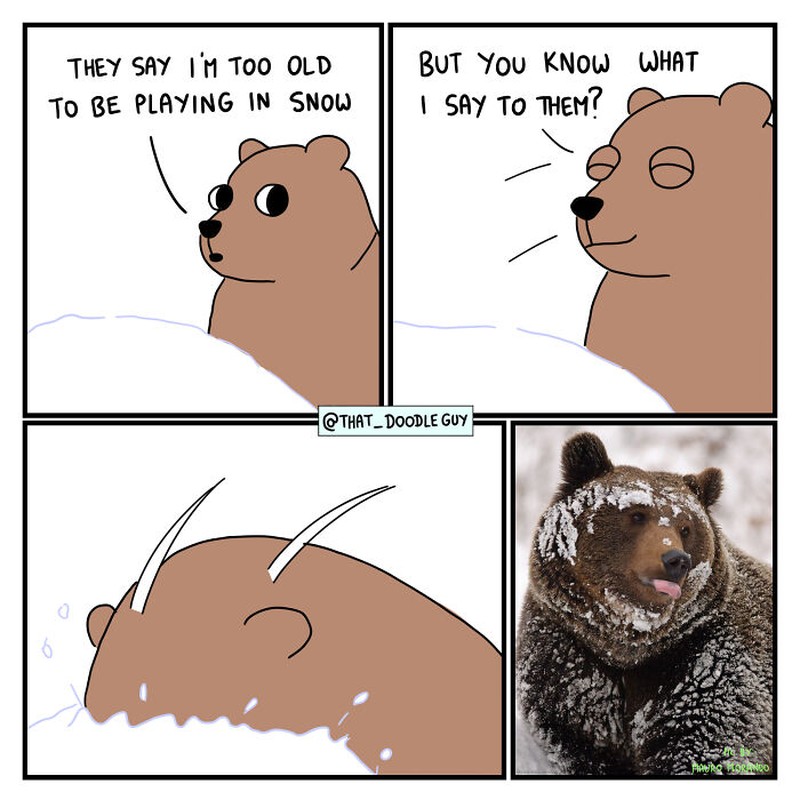 Untuk kalian yang sedang banyak pikiran, semoga sederet komik lucu ini bisa membuat harimu lebih berwarna.