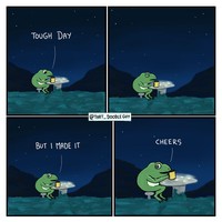 Untuk kalian yang sedang banyak pikiran, semoga sederet komik lucu ini bisa membuat harimu lebih berwarna.