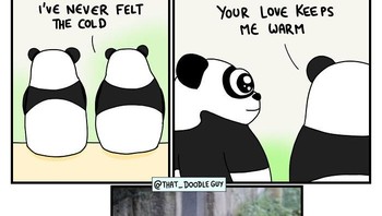 Sungguh romantis. Foto: Bored Panda