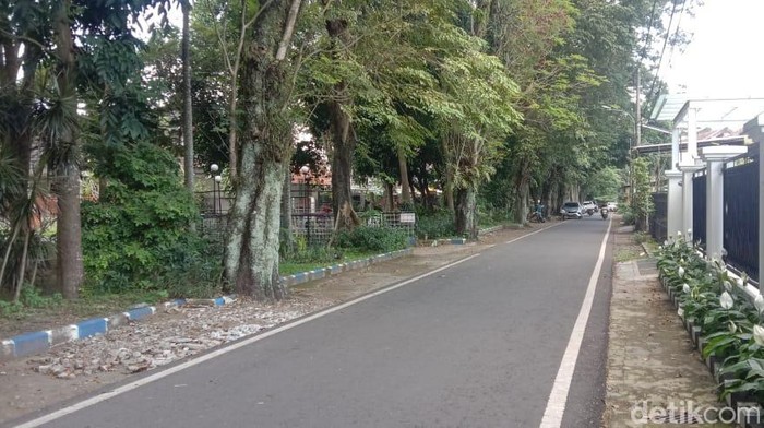 Lokasi penggeroyokan Korban
