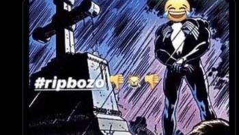 Bahkan, ada yang mengejek MU terdegradasi. Foto: Screenshot X