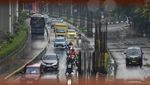 Penampakan Tiang-tiang Monorel Mangkrak di Kuningan