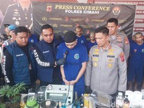 Pria Lembang Tanam Lalu Jual Cokelat Campur Ganja